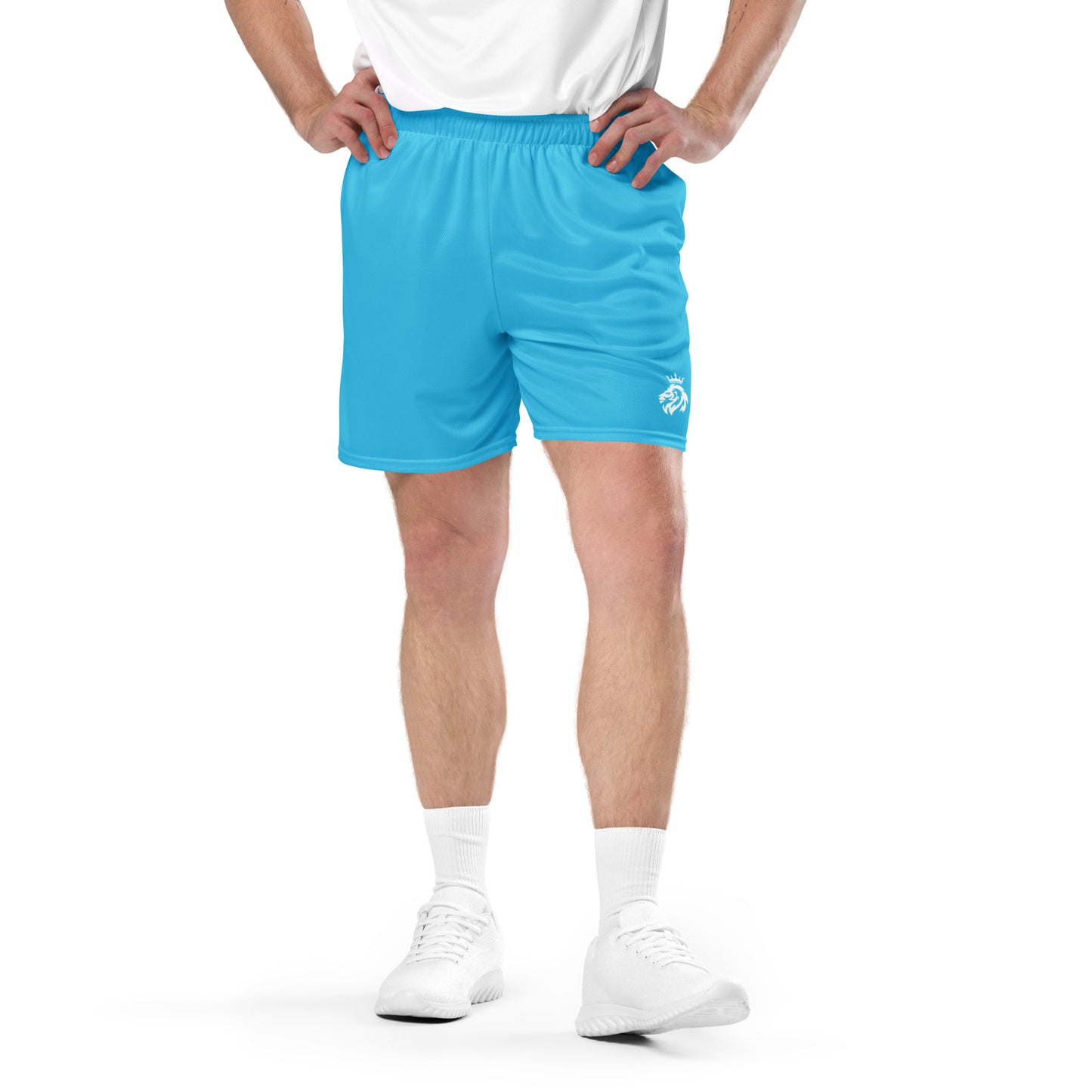 Light Blue mesh shorts